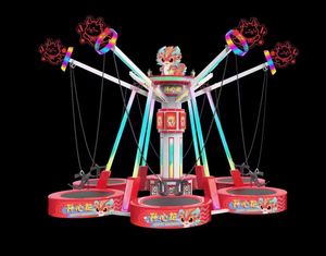<b>Indoor</b>/Outdoor Metal <b>Trampoline</b> Amusement Rides for Sale for Shopping Malls Made of Durable Steel - Product Image 1