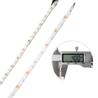 Bande lumineuse LED à réflexion diffuse 12V 24V avec lentille PMMA, angle de faisceau de 120 degrés pour les projets d'éclairage de lettres de panneaux publicitaires