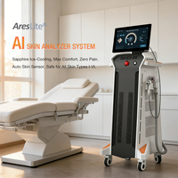 Machine laser diode super rapide pour salon, système à double pièce à main, puissance de pointe 1200W 2000W 3000W, machine d'épilation laser à vendre