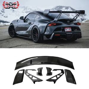 Spoiler Posteriore in Fibra di Carbonio Stile AD V3 per Toyota GR <span class=keywords><strong>Supra</strong></span> A90 A91 Mk5, Kit Carrozzeria Ducktail - Product Image 1