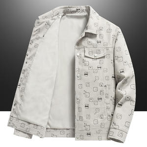 <span class=keywords><strong>Giacca</strong></span> da <span class=keywords><strong>Uomo</strong></span> Primavera Autunno 2024 Taglie Forti in Poliestere Stile Varsity in <span class=keywords><strong>Velluto</strong></span> <span class=keywords><strong>a</strong></span> <span class=keywords><strong>Coste</strong></span> con Logo Personalizzato - Product Image 3