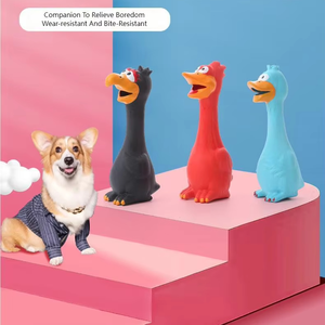 Vente en gros d'usine Lynpet de jouets à mâcher en latex pour animaux domestiques jouets pour chiens grinçants en caoutchouc naturel - Product Image 2