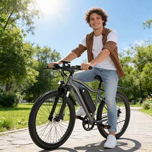 Vélo tout-terrain électrique (E-MTB) avec pneus cramponnés, vitesse de 32 km/h, capacité de montée de 20 degrés, moteur de 720 W de puissance maximale, idéal pour les pentes et le gravier, longue autonomie, pour adultes - Product Image 2