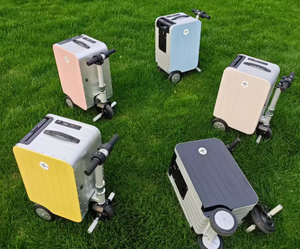 Automatic Ride-On Suitcase with Cabin Approval Aluminum <strong>Trolley</strong> Extra Large Capacity - Product Image 1