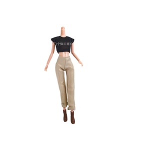 Série Fantasy Transfrontalière 30cm 11 pouces Échelle 1/6 pour Poupée Jeans T-shirt Style Décontracté Sac à Chaîne Tendance Accessoires Pointus - Product Image 1