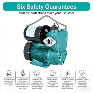 QY-600-BPC Whole House Timing <b>Booster</b> Pump 0.6kW, 4m³/H, 35m Head | Turbo Boost & Timing Mode | Whole House Water Pressure Boost - Product Image 2