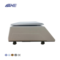 Balance d'étiquetage SOHE TMA avec impression d'étiquettes code-barres, haute précision 1/3000, affichage LED, capacité 30 kg, 4000 unités de stockage, garantie 1 an