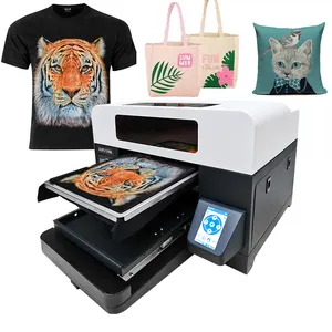 Easy to Operate DTG Printer Direct to Garment A3 Size 30*42CM Printing Machine for Fabric Cotton Logo t shirt