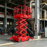Chariot élévateur semi-électrique à double mât pour matériaux, hauteur de levage 5300 mm, hydraulique, à batterie, zéro entre-axe