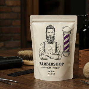 Custom Printed <b>Zip</b> <b>Lock</b> Stand up Mylar Pouch for Salon Products | OEM Global Packaging - Product Image 1