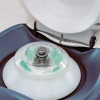 Mini centrifugeuse de laboratoire Labtex D2012 Plus 15000 tr/min haute vitesse, antidéflagrante, avec 15100 RCF et matériau PP