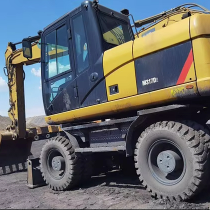 Надежный 17-тонный колесный экскаватор M317D2 для муниципальных и строительных проектов