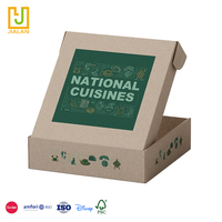 Boîte postale personnalisée, ensemble d'autocollants en papier de soie, boîte d'emballage postale, boîte d'expédition en carton ondulé, vente en gros