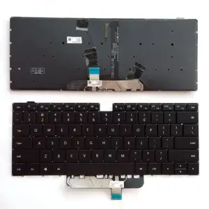 Huawei MateBook Boh-WAQ9R Boh-WAQ9R MateBook D 15 HBL-W29 için yeni Laptop klavye abd arkadan aydınlatmalı