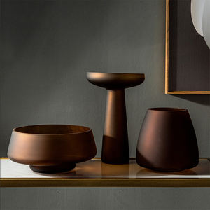 बोहेमियन क्रिस्टल ग्लास vases कस्टम स्पष्ट प्रकाश फूल vesse घर सजावट तालिका - Product Image 6