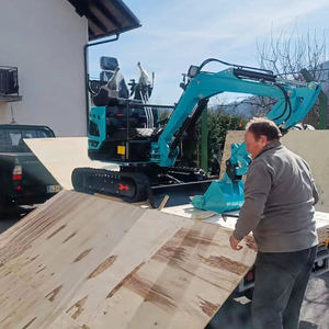 Minigraafmachine met Kubota-motor EPA/Euro 5, gesloten cabine, grote arm, zijdelingse zwenkchassis, telescopische kantelbak, sloophamer - Product Image 2