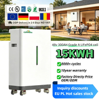 48V 300Ah 200Ah 100Ah Solar Split IP65 Lithium LiFePO4 Hybride Grid Thuis Energie Opslag Batterijpakket 10kWh 15kWh 30kWh CAN