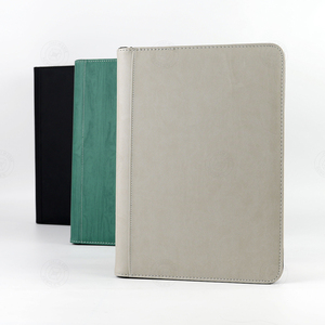 สมุดใส่การ์ดหนัง PU พรีเมียม 9 ช่อง พร้อมซิป - Product Image 6