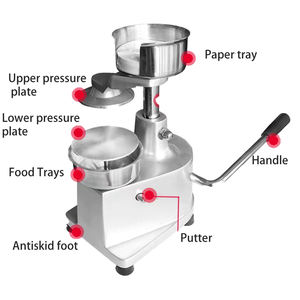 Spécifications, <span class=keywords><strong>prix</strong></span> bas, accessoire pour faire des galettes, best-seller, assurance commerciale, presse à hamburgers automatique pour le riz - Product Image 5