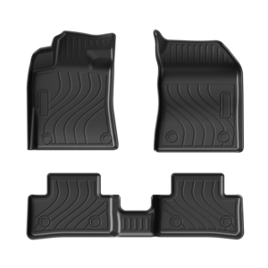 Consegna Rapida Nuovi Tappetini Auto Neri di Lusso Impermeabili Spessi 3,5mm Set Completo in TPE per <span class=keywords><strong>Peugeot</strong></span> 308 2025-2026 - Product Image 1