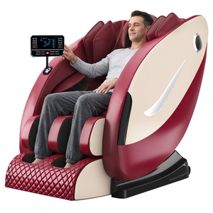 Fauteuil de massage de luxe à gravité zéro avec rouleaux pour les pieds et airbags intégraux pour la relaxation dans les salons de beauté haut de gamme - Product Image 1