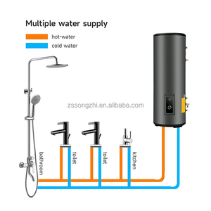 Bán Buôn Lớn 100L 200L 300L 500L Khách Sạn Nhà Phòng Tắm Nồi Hơi Công Nghiệp Vòi Hoa Sen Geyser Lưu Trữ Điện Máy Nước Nóng - Product Image 3