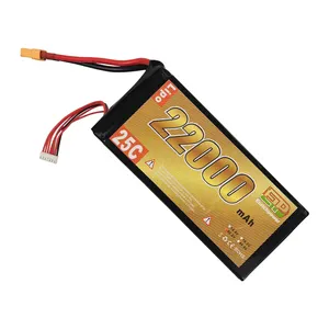 Enrich Power Factory Big Promotion 6S 22.2V 22000mAh 25C Li polymer Battery For Agricultural UAV DroneDrone Sprayer