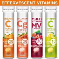Tablet Vitamin C Effervescent Terlaris untuk Ekspor dengan Seng & Elektrolit Meningkatkan Pencernaan Langsung dari Sumbernya