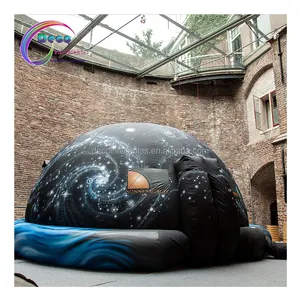 Inflatable Chiếu Mái Vòm Di Động Planetarium, Inflatable Đa Hình Cầu Và Màn Hình Chiếu