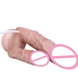 Soft Liquid Silicone Lifelike Realistic <b>Dildo</b> Thick Squirting <b>Dildo</b> Adult Butt Plug Adult Anal Toy for Women Men Couple - Product Image 5