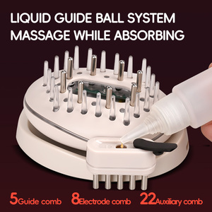 Masajeador para el Cuidado del Cuero Cabelludo con Luz Roja, EMS, Microcorriente, Rodillo de Acero Inoxidable a Pilas para el Crecimiento del Cabello y Nutrición de la Raíz KSKIN - Product Image 5
