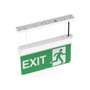Señal de salida LED ultrafina de 220V al por mayor-luz de emergencia suspendida recargable de alto brillo, sin mantenimiento para el hogar - Product Image 1