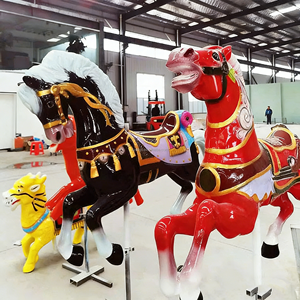 Manège de Noël en plein air sur le thème de Noël pour enfants, <span class=keywords><strong>parc</strong></span> d'attractions - Product Image 4
