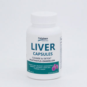 8 in1肝臓クレンジング解毒と修復フォーミュラ中国のハーブアクティブカプセル肝臓保護サプリメント - Product Image 2