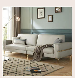 ขาเฟอร์นิเจอร์ทรงสี่เหลี่ยมคางหมูเหล็กสีทองทรงเรียวทันสมัย-ติดตั้งง่ายสำหรับโซฟา เตียง โต๊ะ เก้าอี้-แบรนด์ GQK - Product Image 6