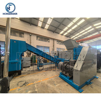 Máquina Automática Horserider para Reciclaje de Plástico de Desecho, 1000 kg/h, con Motor y Control PLC, para Extracción de Agua y Apertura de Pacas de PP