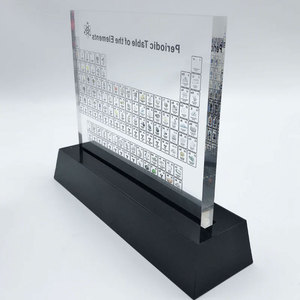 Guangdong Acrylic Manufacturer Custom Print Clear Acrylic <strong>Periodic</strong> <strong>Table</strong> Display - Product Image 2