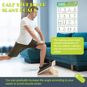 Planche inclinée en <span class=keywords><strong>bois</strong></span> de civière de mollet d'inclinaison réglable de Logo personnalisé de forme physique professionnelle pour l'utilisation d'exercice de Squats - Product Image 3