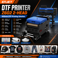 Printer Transfer DTF 60cm Dual Head I3200 dengan Pengering Shaker untuk Pencetakan Pakaian