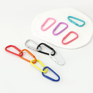 Metal DIY takı aksesuarları pist boya renk toka için toka bahar için dağcılık tırmanma anahtarlık Carabiners <span class=keywords><strong>Promo</strong></span> - Product Image 2