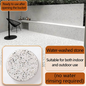 Pintura de Resina Ecológica para Piedra Lavada 2026 de Alta Demanda, Revestimiento Líquido Acrílico de Gran Permeabilidad, Popular para Suelos de Piedra Lavada con Resina - Product Image 1