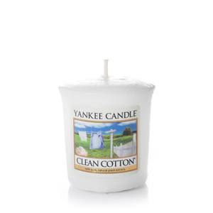YANKEE CANDLE - ÉCHANTILLON DE CIRE PARFUMÉE COTTON CLEAN - Product Image 1