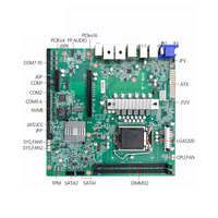 Motherboard Intel MINI ATX 1508 Baru Mendukung CPU Generasi ke-10 LGA1200 Memori DDR4 64GB Kanal Ganda untuk Penggunaan Server/Industri