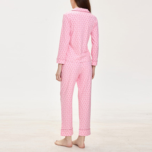 <span class=keywords><strong>Pigiama</strong></span> da <span class=keywords><strong>Donna</strong></span> <span class=keywords><strong>in</strong></span> <span class=keywords><strong>Modal</strong></span> Organico, Set con Maniche Lunghe e Pantaloni a Righe <span class=keywords><strong>in</strong></span> Jersey <span class=keywords><strong>Modal</strong></span>, Abbigliamento da Casa per Donne - Product Image 3