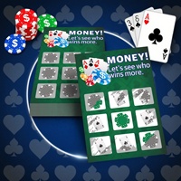 Carte à gratter personnalisable style poker, en carton, impression UV, vernis brillant, forme sur mesure pour promotions et loteries