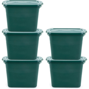 High Quality Large Capacity PP Plastic Storage Boxes with Lids & <b>Wheels</b> for Closet Clothes & Toys Organization - Product Image 1