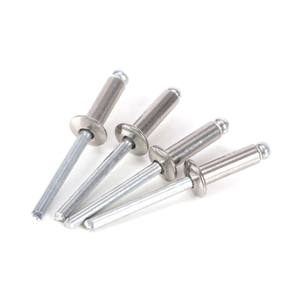 काले छोटे पुल रिवेट 4*10 स्टेनलेस स्टील ग्रीनहाउस सामग्री प्रणाली सहायक इन्सुलेशन - Product Image 3