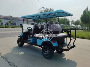 Meilleures ventes Voiturette de golf électrique 4 places pour 4 passagers certifiée CE Portée de 70-90km de luxe à vendre - Product Image 4