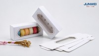 Scatola in Carta Kraft con Finestra per Confezionamento Biscotti Stile Rustico per Panetteria