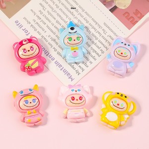 Cartoon DIY Resin Crafts Accessories Eco-Friendly Glue for Hair Clips Phone Cases Keychains Shoes Buckles for Crafting